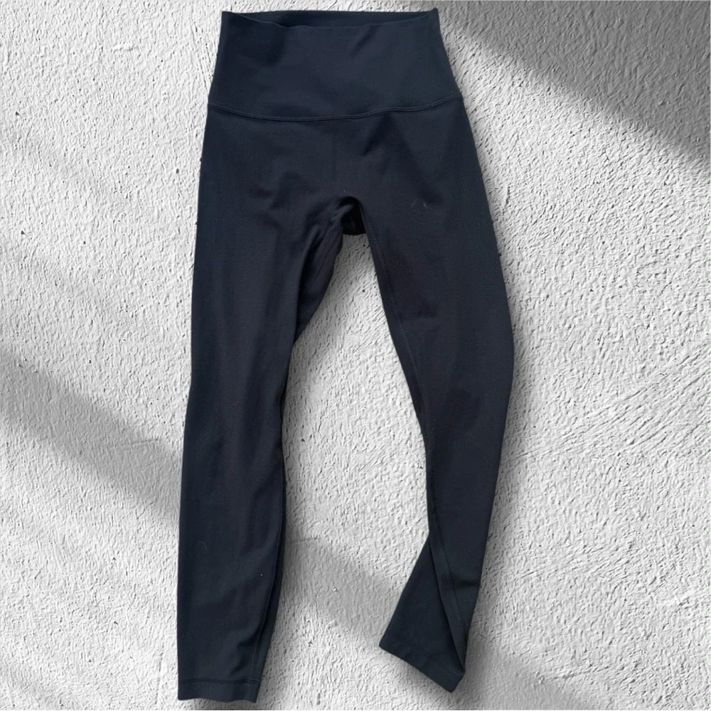 Lululemon Align No Line 25” Leggings Size 6 Black NWOT - Picture 1 of 3